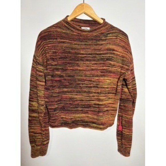 Anthropologie The Upside Nitara Knit Cropped Sweater XXS/XS Arrow Detail - Picture 2 of 10